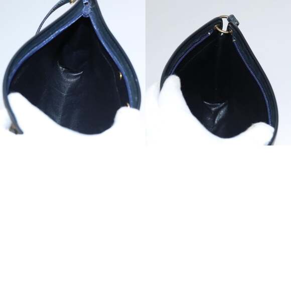 DIOR Trotter Canvas Shoulder Bag Navy - Picture 12 of 12